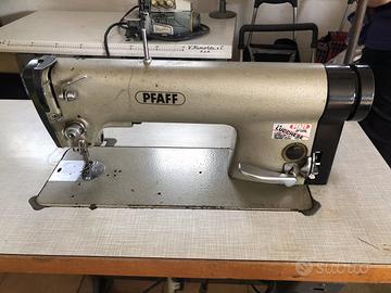 Lotto 3 macchine cucire industriali Pfaff Rimoldi