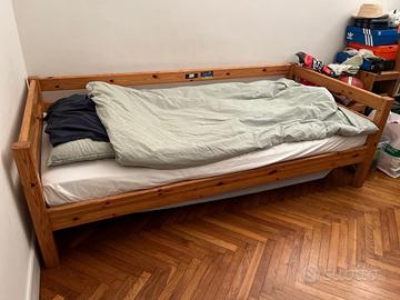 Letto singolo con cassetti | Pedano