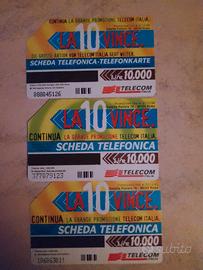 collezione schede telefoniche 