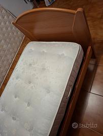 letto singolo + materasso 