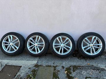 Pneumatici Continental Invernali + Cerchi 17" GMP