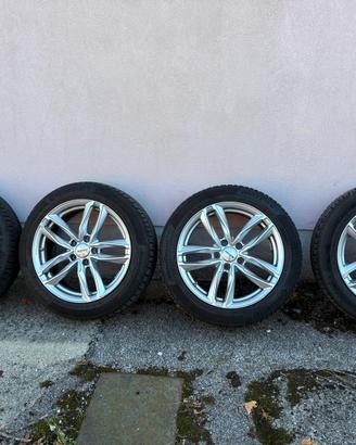 Pneumatici Continental Invernali + Cerchi 17" GMP