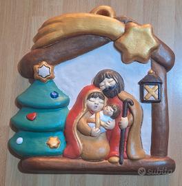 Presepe con Sacra Famiglia