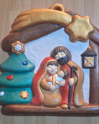 Presepe con Sacra Famiglia