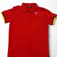 Polo K-way rossa uomo - taglio classico