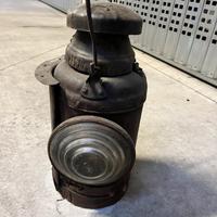 Lampada ferroviere metallo