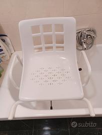 sedia girevole per vasca da bagno