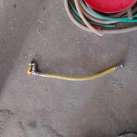 tubo gas con rubinetto 