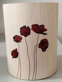 Urna Artistica in Legno “Papavero” – Art Funerale
