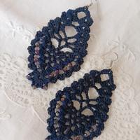 orecchini all'uncinetto 