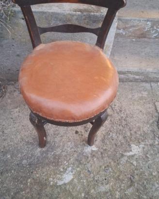 Sedia vintage da bistrot stile Thonet