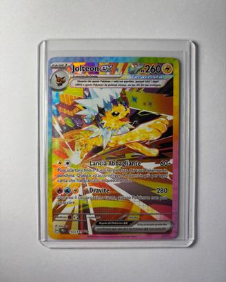 Carta pokemon - Jolteon EX Full Art 153/131