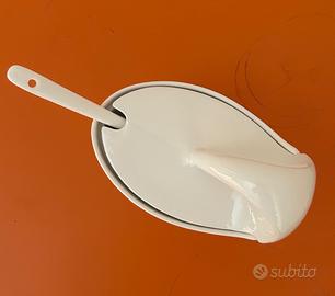 Set zuccheriera cucchiaino porcellana Deagourm