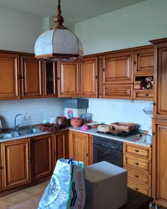 cucina in legno 