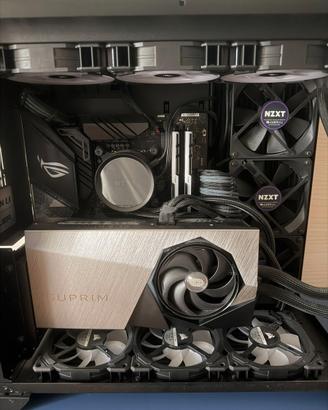 PC GAMING RTX 5080 SUPRIM LIQUID SOC + 9700K+16GB
