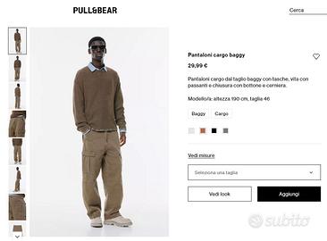 Pull&Bear Pantaloni Cargo Baggy