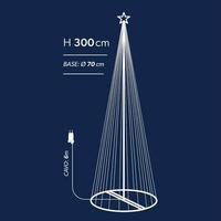 Albero di natale luminoso