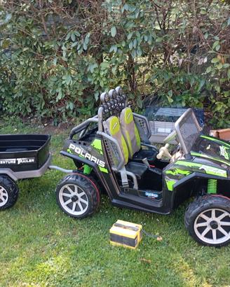 Jeep elettrica bambino Peg Perego Polaris RZR,