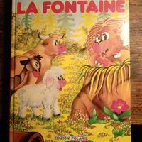 libro la Fontaine favole per bambini anni 90