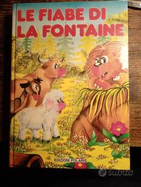 libro la Fontaine favole per bambini anni 90