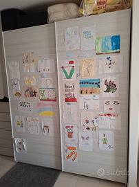 Armadio doppio ante scorrevoli