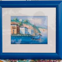 DIPINTO CON CORNICE