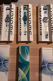 3 Swatch Olimpiadi Milano Cortina 2026 set complet