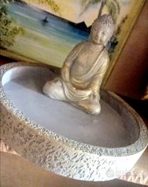 Buddha ceramica vaso