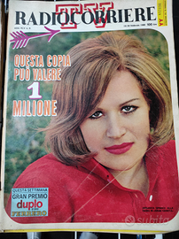 Riviste RADIO CORRIERE TV anni 60