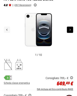 iphone 16e NUOVO LEGGI DESCRIZIONE