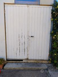 porta in ferro per garage o rimessa