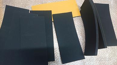 gomma espansa autoadesiva 10 fogli rettangolari