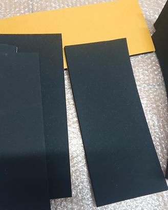 gomma espansa autoadesiva 10 fogli rettangolari