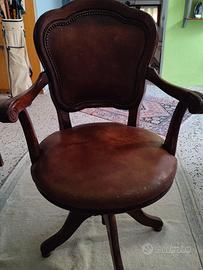 Poltrona da ufficio vintage