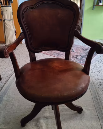 Poltrona da ufficio vintage