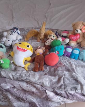 peluches piccoli/medi