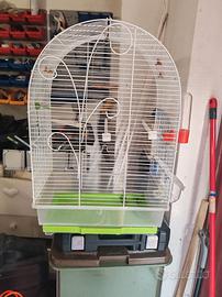 gabbia completa H 60 L40 P27cm