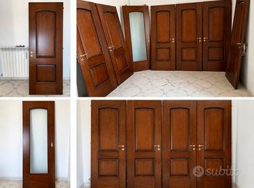 6 porte 210x80 in legno massello più 1 scorrevole!