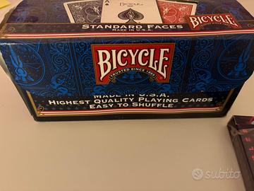 Carte lotto Bicycle chiuse