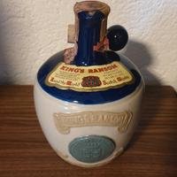 Whisky King's Ramsom bottiglia ceramica sigillata