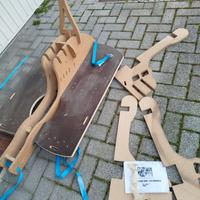 Piastra Sender per manual mountain bike impennata