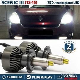 Kit LED H7 per Scenic 3 Fari Lenticolari 12000LM