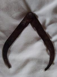 Antico compasso da scultore del 1700