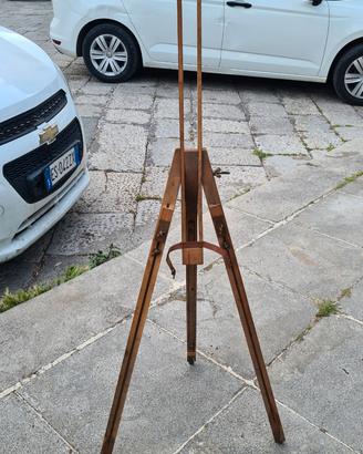 Cavalletto in faggio da campagna per pittori belle