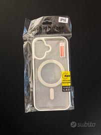 Cover macsafe bianca  iphone 16 (nuova)
