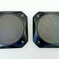 Coppia di griglie per altoparlanti 100mm. NUOVE