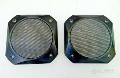 Coppia di griglie per altoparlanti 100mm. NUOVE