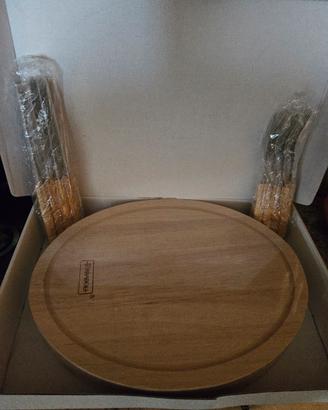 SET 4 PEZZI IN LEGNO