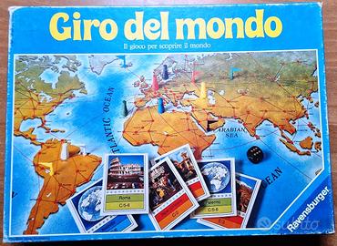 Giro del Mondo Ravensburger 1985 - PERFETTO