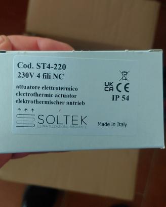 attuatore valvole  ST4-220 230v 4 fili